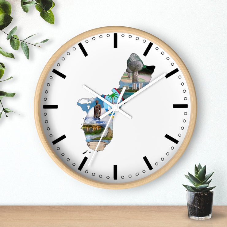 Islan Guahan Wall clock