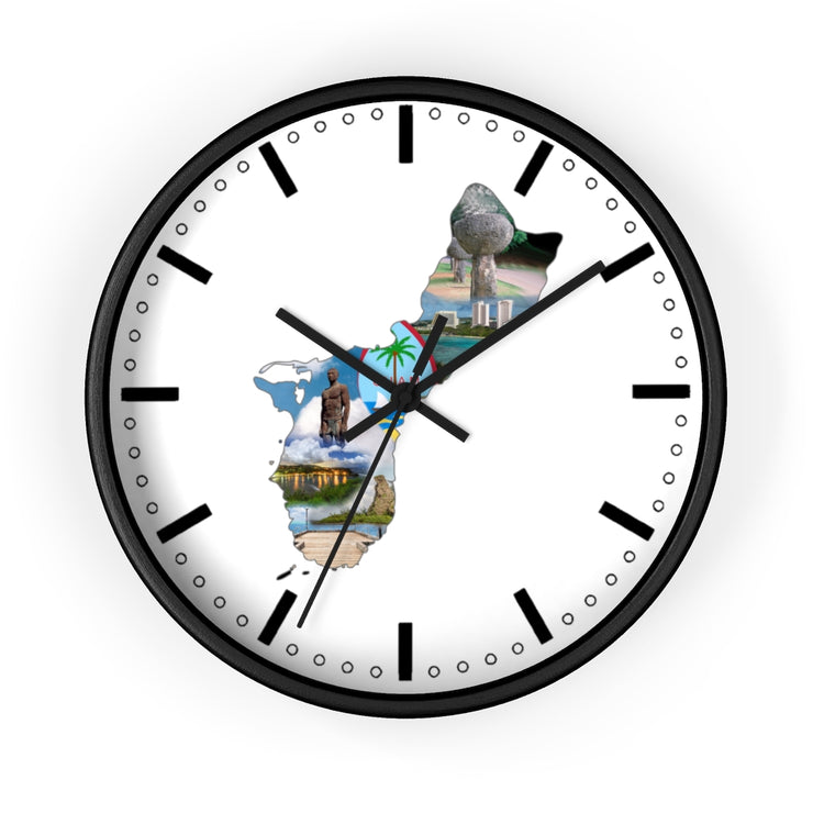 Islan Guahan Wall clock